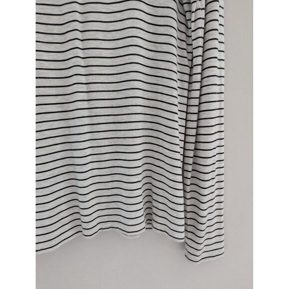 ATM Anthony Thomas Melillo Long Sleeve Striped Crew Neck T-Shirt Size S - Picture 5 of 8